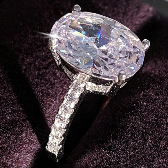 🆕 5C.T.W Oval Diamond FINAL DROP - Picture 9 of 16